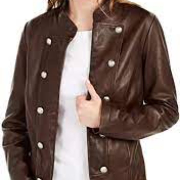 Tommy Hilfiger Leather Band Jacket - Picture 2 of 9